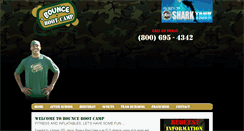 Desktop Screenshot of bounce-boot-camp.com